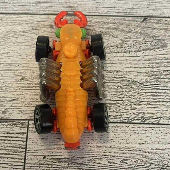 1985 Mattel Hot Wheels Scorpion Orange Diecast Car/ Vehicle - Picture 5 of 7
